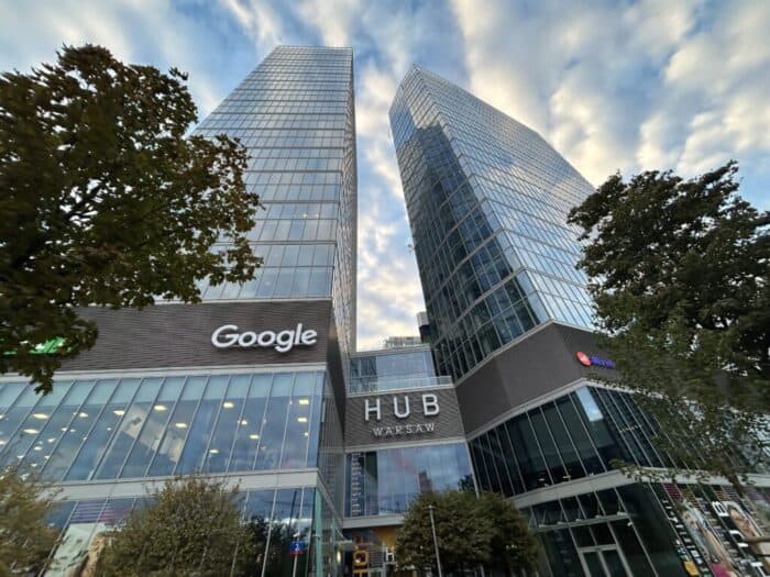 Wola, Warsaw, Poland, Hub Warsaw, Google