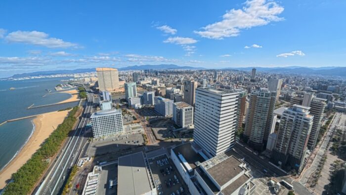 Fukuoka Tower, Korea-Japan 2026, Momochihama, Sawara Ward, Fukuoka, Japan