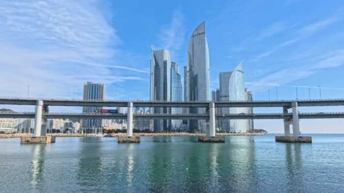 Marine City in Haeundae-gu, Korea-Japan 2026, Millak-dong, Suyeong-gu, Busan, South Korea