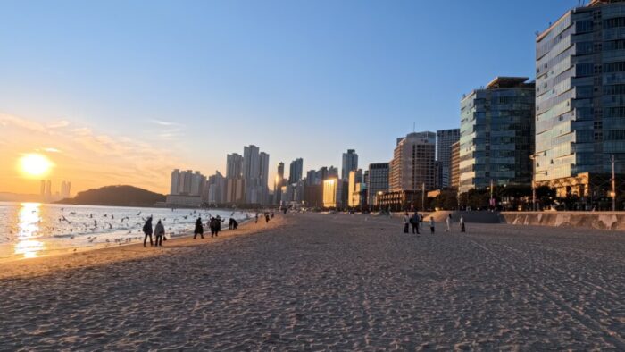 Haeundae Beach (해운대해수욕장), Korea-Japan 2026, Jung-dong, Haeundae-gu, Busan, South Korea