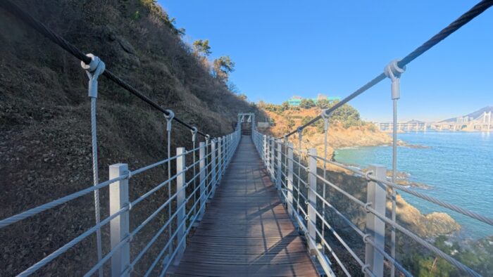 Cloud Bridge" (구름다리), Korea-Japan 2026, Yongho-dong, Nam-gu, Busan, South Korea